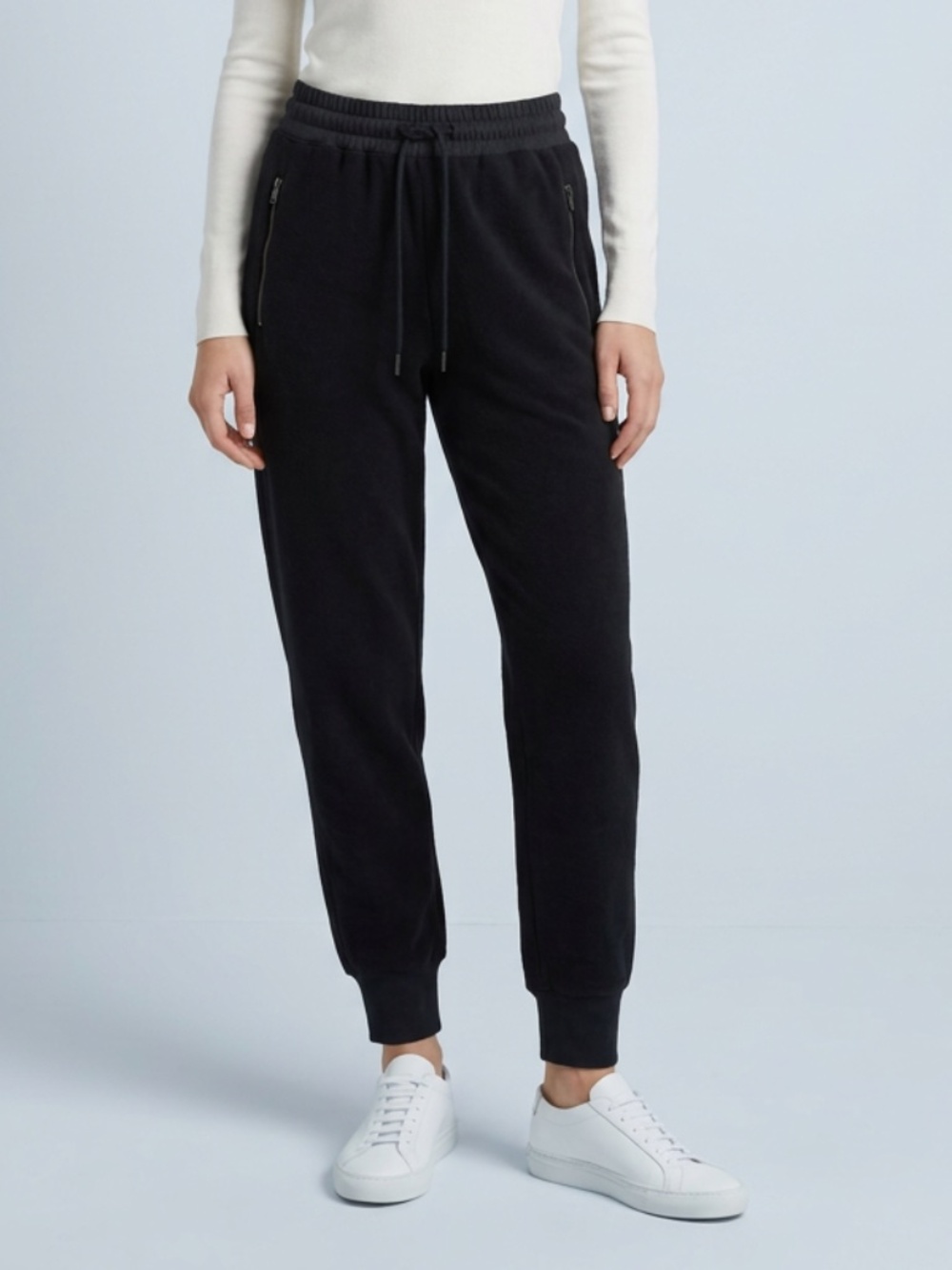 UNIQLO size XS fleece jogger pants black